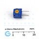 Copal 500R Cermet Precision Trimmer Potentiometer Resistor Single Turn Copal 500R Cermet Precision Trimmer Potentiometer Resistor Single Turn