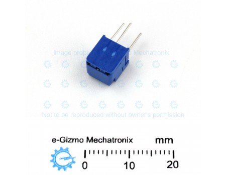 Copal 500R Cermet Precision Trimmer Potentiometer Resistor Single Turn Copal 500R Cermet Precision Trimmer Potentiometer Resistor Single Turn