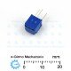Copal 500R Cermet Precision Trimmer Potentiometer Resistor Single Turn Copal 500R Cermet Precision Trimmer Potentiometer Resistor Single Turn