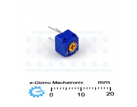 Copal 200R CT-6P Cermet Precision Trimmer Potentiometer Resistor Single Turn