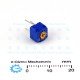 Copal 200R CT-6P Cermet Precision Trimmer Potentiometer Resistor Single Turn Copal 200R CT-6P Cermet Precision Trimmer Potentiometer Resistor Single Turn