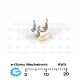 HDK 100K Cermet Trimmer Potentiometer Resistor Single Turn HDK 100K Cermet Trimmer Potentiometer Resistor Single Turn