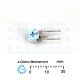HDK 1K Cermet Trimmer Potentiometer Resistor Single Turn HDK 1K Cermet Trimmer Potentiometer Resistor Single Turn