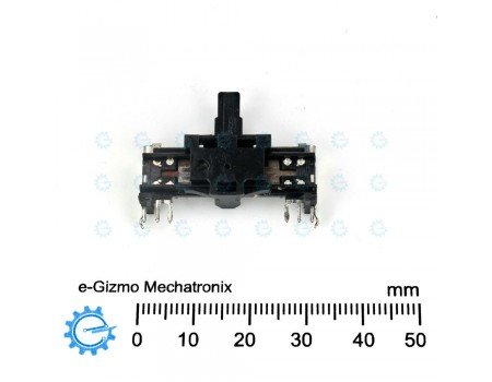 Panasonic Dual Slide Potentiometer 100KB x2 662 651 Open Frame Center Detent