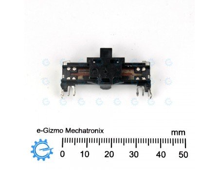 Panasonic Single Slide Potentiometer 100KB x1 672 Open Frame Center Detent Panasonic Single Slide Potentiometer 100KB x1 672 Open Frame Center Detent