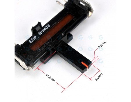 Panasonic Single Slide Potentiometer 20KB x1 403 Open Frame