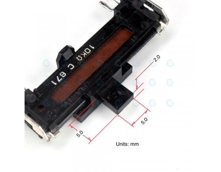 Panasonic Single Slide Potentiometer 10KC x1 671 Open Frame