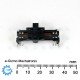 Panasonic Single Slide Potentiometer 10KC x1 671 Open Frame Panasonic Single Slide Potentiometer 10KC x1 671 Open Frame