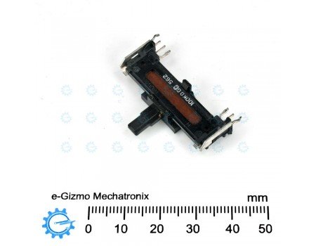 Panasonic Dual Slide Potentiometer 100KG x2 562 Open Frame Center Detent