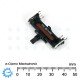 Panasonic Dual Slide Potentiometer 100KG x2 562 Open Frame Center Detent Panasonic Dual Slide Potentiometer 100KG x2 562 Open Frame Center Detent