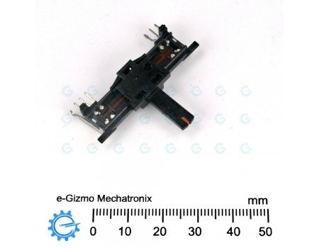 Panasonic Dual Slide Potentiometer 100KG x2 683 Open Frame Center Detent