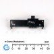 Dual Slide Potentiometer 100KA x2 Open Frame 46mm Dual Slide Potentiometer 100KA x2 Open Frame 46mm
