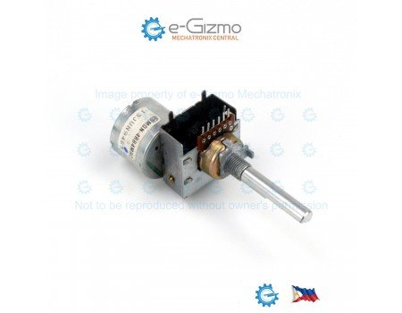 Panasonic Motor Driven Motorized Dual Potentiometer 100KB Panasonic Motor Driven Motorized Dual Potentiometer 100KB