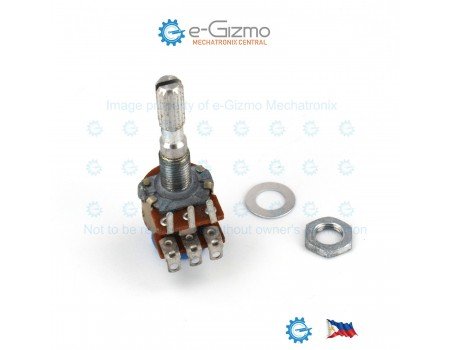 100KA x2 Dual/Stereo Potentiometer 100KA x2 Dual/Stereo Potentiometer