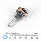 100KA x2 Dual/Stereo Potentiometer 100KA x2 Dual/Stereo Potentiometer