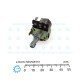 Panasonic 310K Linear Potentiometer with 2 Pole Push Switch Panasonic 310K Linear Potentiometer with 2 Pole Push Switch