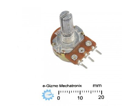 B100K Single Potentiometer