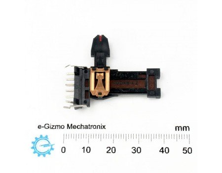 Panasonic Dual Slide Potentiometer 100KB Vertical Open Frame Center Detent