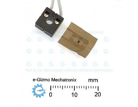 350K NTC Flexible Surface Thermistor with With Wafer Termination & Sensor Mount 350K NTC Flexible Surface Thermistor with With Wafer Termination & Sensor Mount