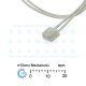 350K NTC Flexible Surface Thermistor with With Wafer Termination & Sensor Mount 350K NTC Flexible Surface Thermistor with With Wafer Termination & Sensor Mount