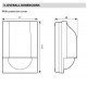 Legrand Compact PIR Motion Sensor for Light Source 220VAC Legrand Compact PIR Motion Sensor for Light Source 220VAC