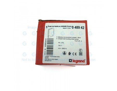 Legrand Compact PIR Motion Sensor for Light Source 220VAC Legrand Compact PIR Motion Sensor for Light Source 220VAC