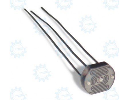 LDR 7mm 7mm Light Dependent Resistor 3-Pin LDR 7mm 7mm Light Dependent Resistor 3-Pin