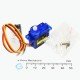 Servomotor SG90 ( 160degrees ) Servomotor SG90 ( 160degrees )