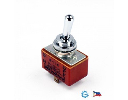 NKK DPST Toggle Switch Panel Mount 2A@250VAC NKK DPST Toggle Switch Panel Mount 2A@250VAC