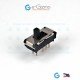 Hosiden 2P3T Miniature Slide Switch 3-position HSW1031-01-410 Hosiden 2P3T Miniature Slide Switch 3-position HSW1031-01-410