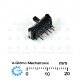 Hosiden 2P3T Miniature Slide Switch 3-position HSW1031-01-410 Hosiden 2P3T Miniature Slide Switch 3-position HSW1031-01-410