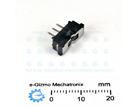 Hosiden 1P2T Miniature Slide Switch SPST HSW1956-01-500 Hosiden 1P2T Miniature Slide Switch SPST HSW1956-01-500