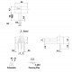 SK-12D04 1P2T Miniature Slide Switch SPST Non Shorting SK-12D04 1P2T Miniature Slide Switch SPST Non Shorting
