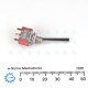 Salecom T80-T Miniature Toggle switch SPDT Salecom T80-T Miniature Toggle switch SPDT