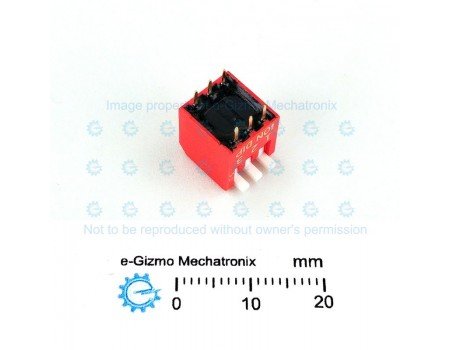 Diptronics 3-way Piano Type DIP Switch Diptronics 3-way Piano Type DIP Switch