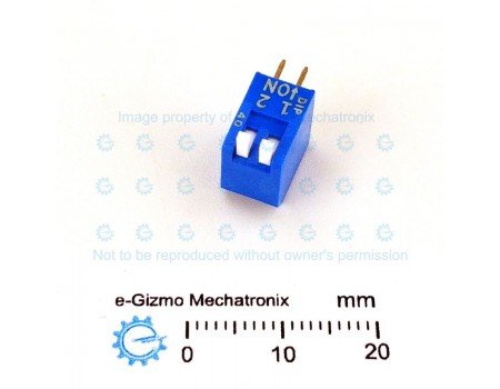 Diptronics 2-way Piano Type DIP Switch Diptronics 2-way Piano Type DIP Switch