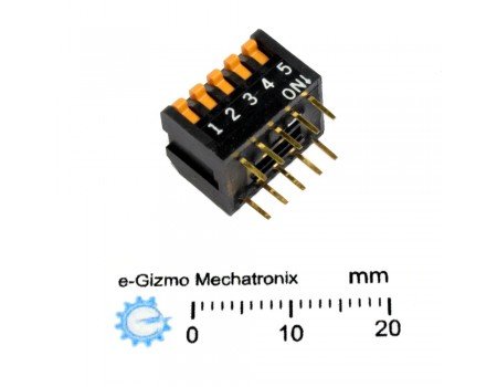 dip switch 10pins 5pole