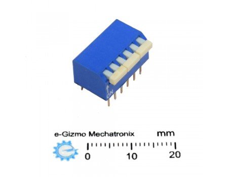 DIP Switch 2PSTx3 SPSTx6