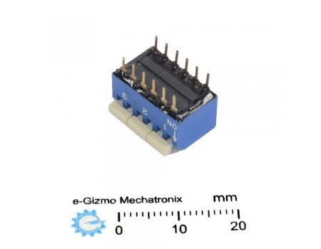 DIP Switch 2PSTx3 SPSTx6