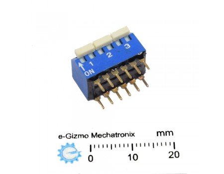 DIP Switch 2PSTx3 SPSTx6 DIP Switch 2PSTx3 SPSTx6