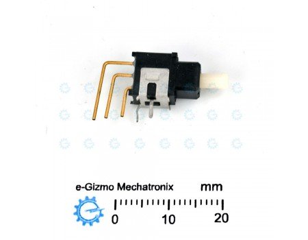 NKK AB15 Push SW SPDT PC Solderable Vertical NKK AB15 Push SW SPDT PC Solderable Vertical
