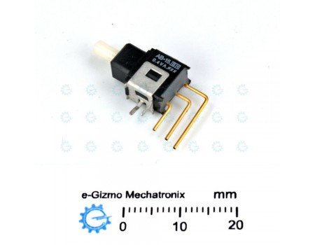 NKK AB15 Push SW SPDT PC Solderable Vertical NKK AB15 Push SW SPDT PC Solderable Vertical