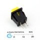 DS-430 SPST Pushbutton Switch Yellow Normally Open