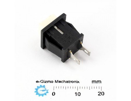 DS-430 SPST Pushbutton Switch White Normally Open DS-430 SPST Pushbutton Switch White Normally Open