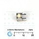 Omron Side Operated Tact Tactile Switch SPST 6x6mm B3F-3100 Omron Side Operated Tact Tactile Switch SPST 6x6mm B3F-3100