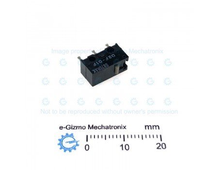 Omron D2F-01F Ultra Subminiature Push Button Switch SPDT (Mouse Game) Omron D2F-01F Ultra Subminiature Push Button Switch SPDT (Mouse Game)