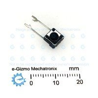 Tact Tactile Switch SPST 6x6mm Right Angle 2 Pins