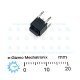 Alps Tact Tactile Switch SPST 6x6mm 5mA Snap In Carbon Contact Alps Tact Tactile Switch SPST 6x6mm 5mA Snap In Carbon Contact