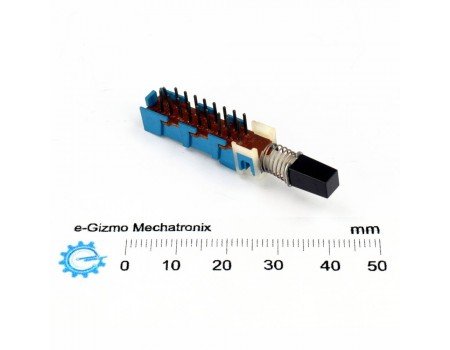 6 pole 2 Throw 6P2T PushButton Switch 6 pole 2 Throw 6P2T PushButton Switch