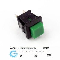 DS-430 SPST Pushbutton Switch Green Normally Open